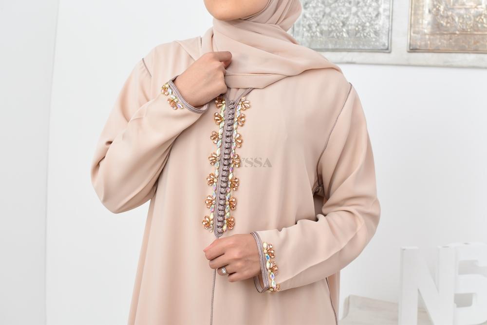 quel hijab choisir avec une djellaba
